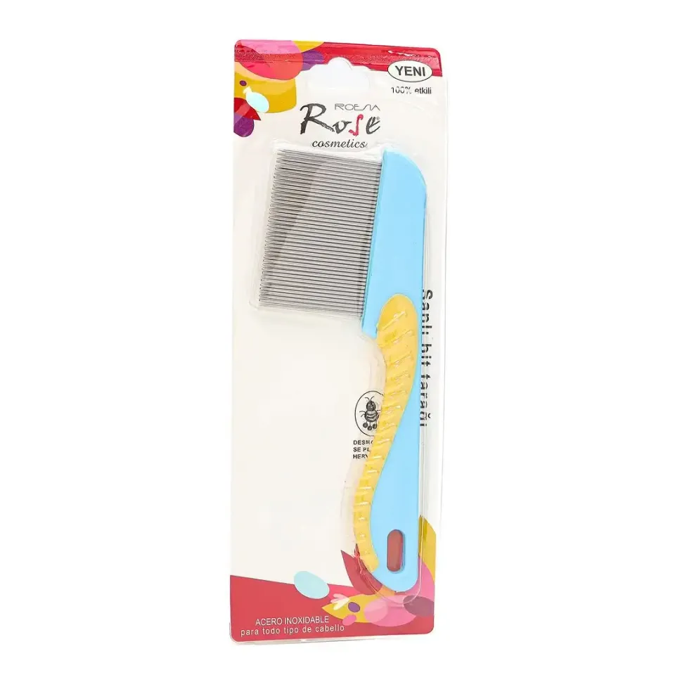 مشط ازالة القمل ذو المقبض 🧠