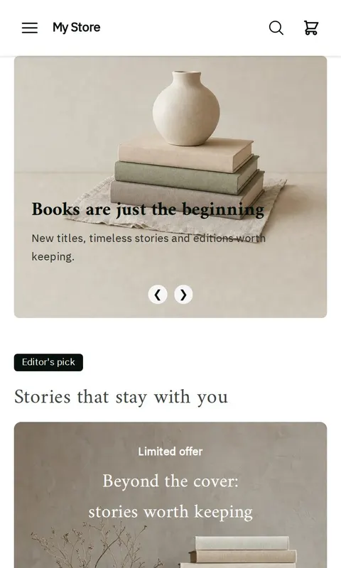 Midad - Books & Stationery store template