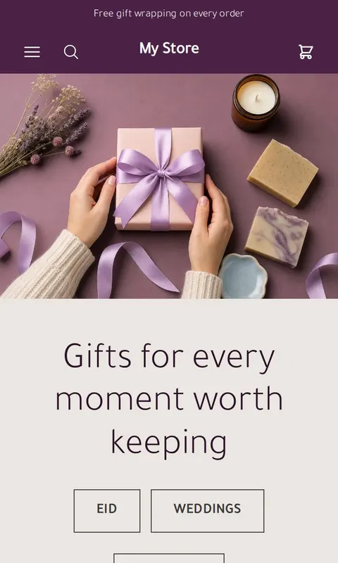 Farha - Handmade & Gifts store template