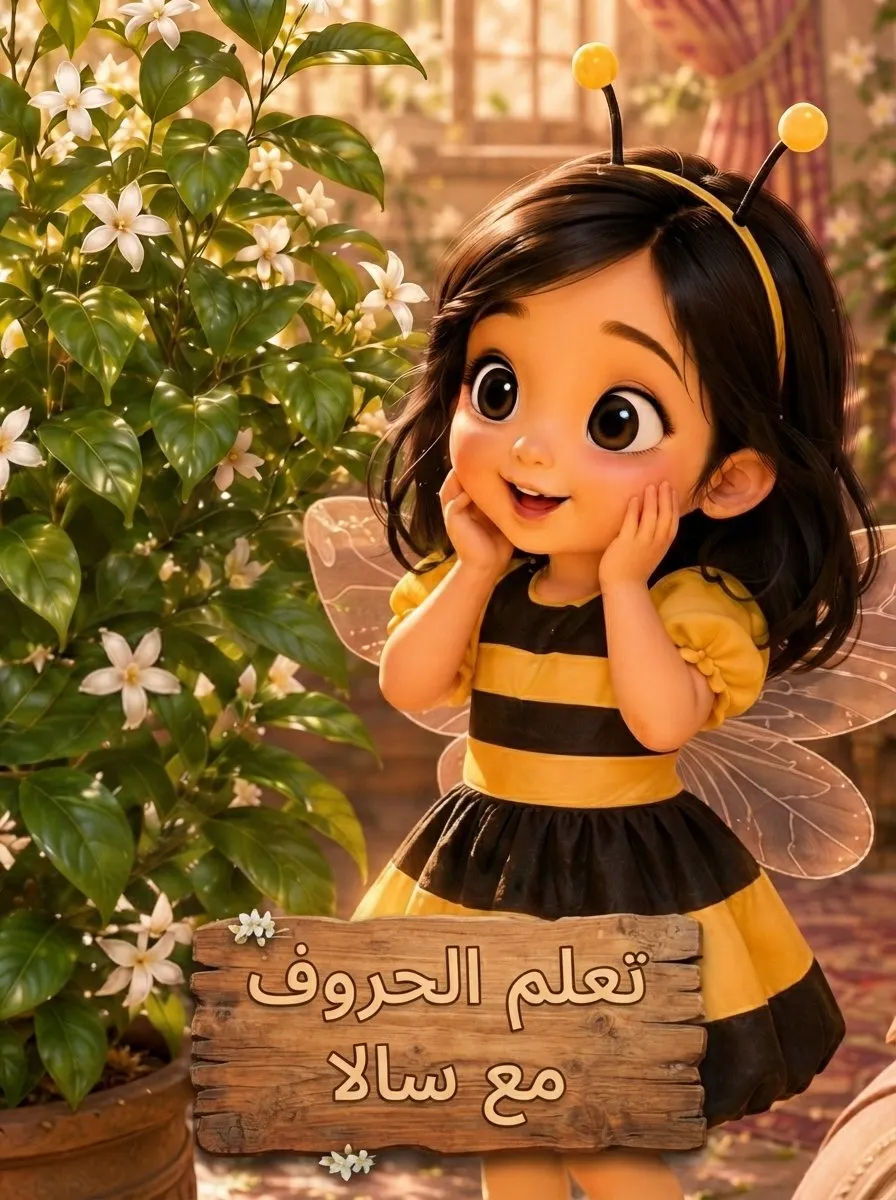 تعلم الحروف مع سالا | الحروف العربية