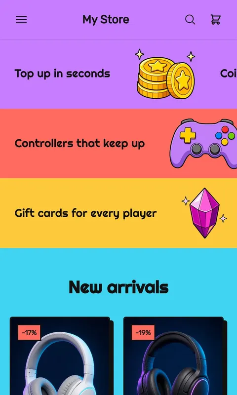 Jawla - Gaming store template