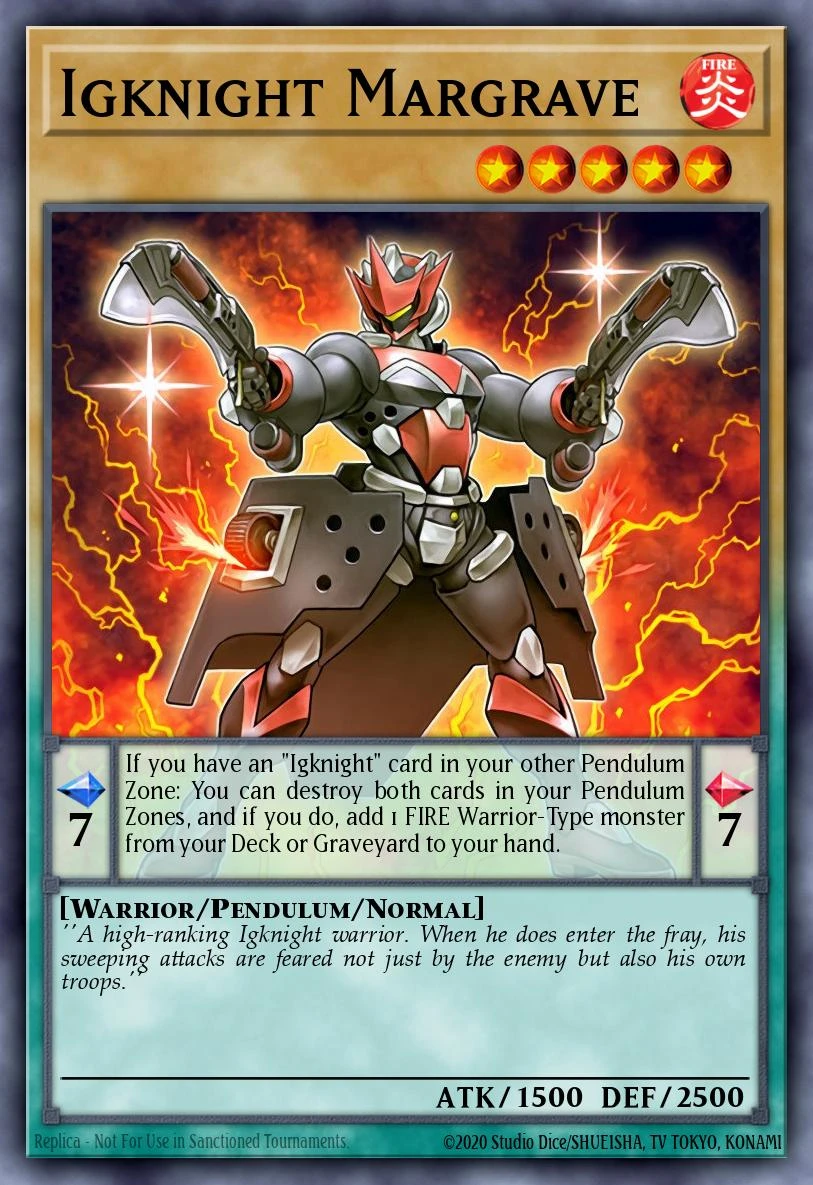 Igknight Margrave - AP08-EN004 - Super Rare - Unlimited