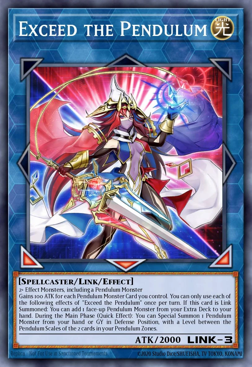 Exceed the Pendulum - AGOV-EN045 - Super Rare - 1st Edition