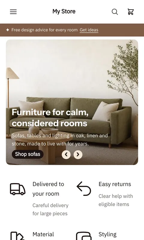 Rukn - Home & Furniture store template