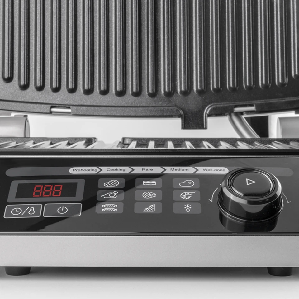 كابسة صاج وشواية كهربائية Evvoli موديل EVKA-CGR2100B