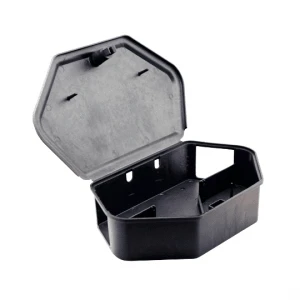 Plastic mouse trap box