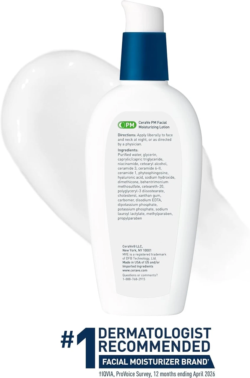 Cerave Pm Facial Moisturizing Lotion 89ml