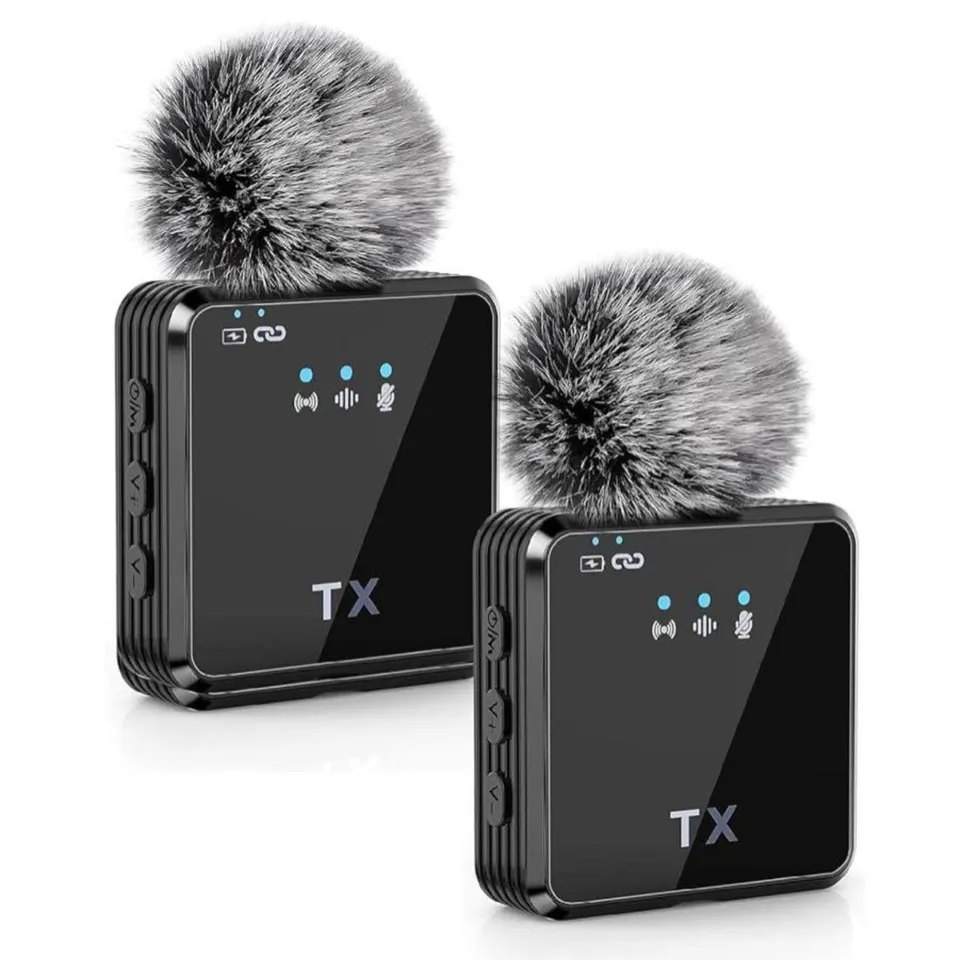 ميكروفون نك مايك لاسلكي عدد 2 موديل F11-2