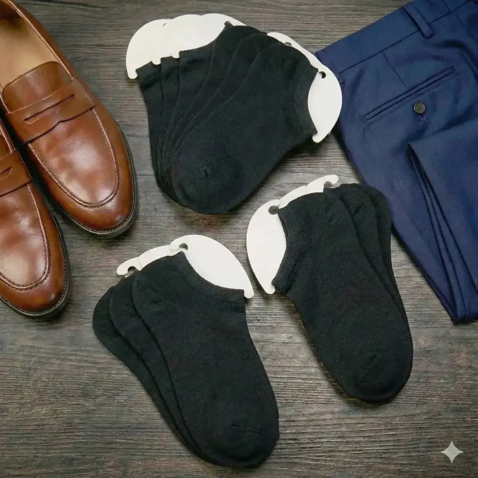 جوارب رجالي قطن قصيرة 12 قطعة 🧦