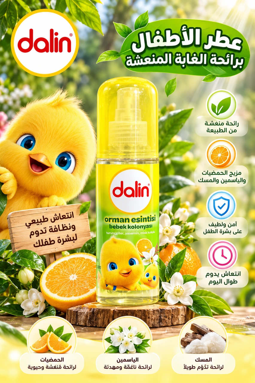 دالين كولونيا حديقة الزهور للأطفال 🌸