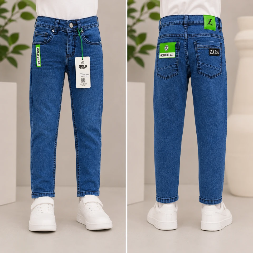 بنطلون جينز جودة ممتازة في ليكرا