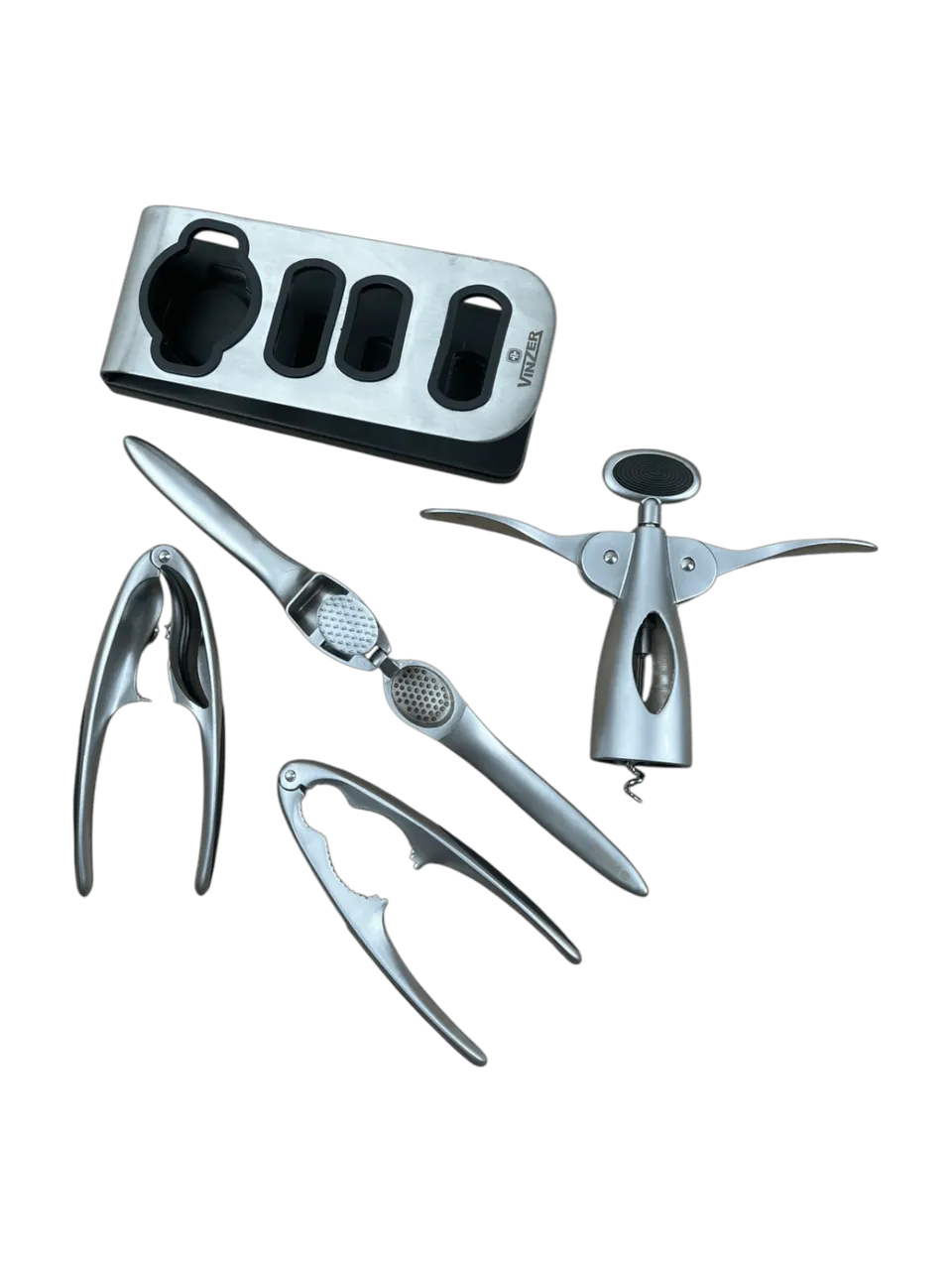 مجموعة أدوات المطبخ المتعددة مع حامل معدني