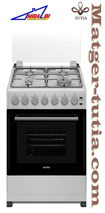 بوتاجاز 50*50 إستاند إستيل 4