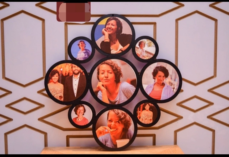 برواز دوائر - 9 صور - مقاس 45*45