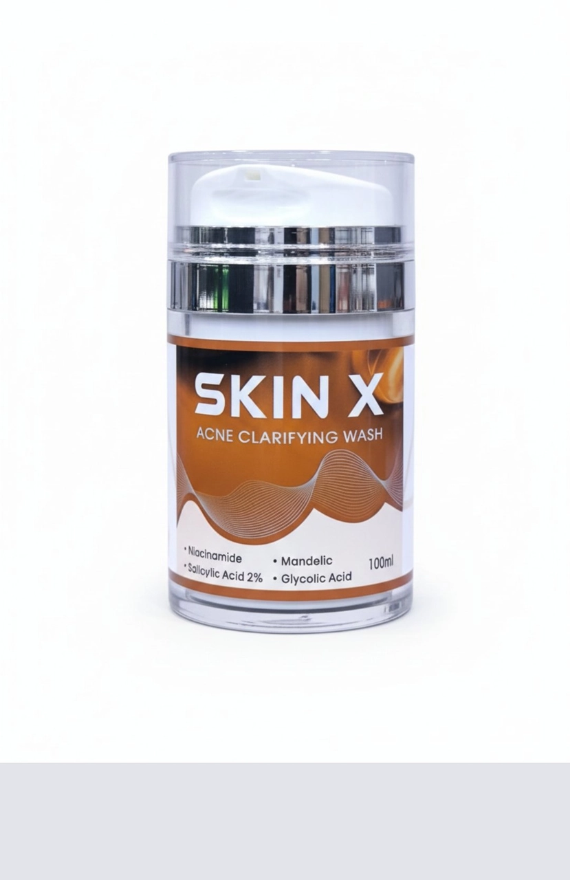 غسول سكين إكس لتنقية البشرة من حب الشباب Skin X Acne Wash