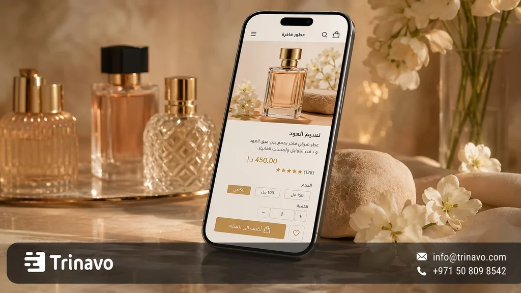 Start creating and opening a free perfume store with Trinavo