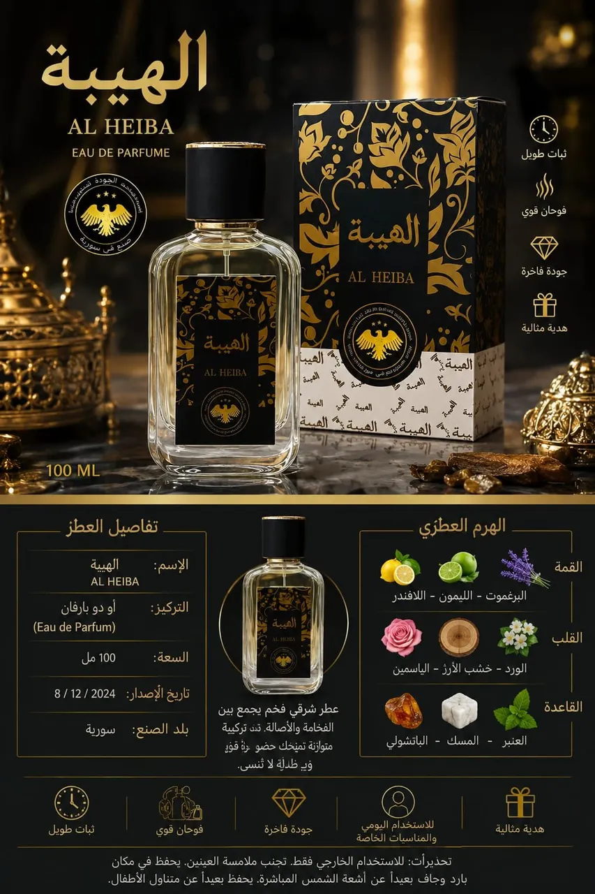 عطر VIP الهيبة