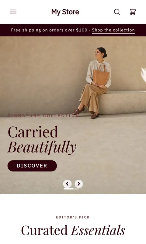 Athar - Shoes & Bags store template