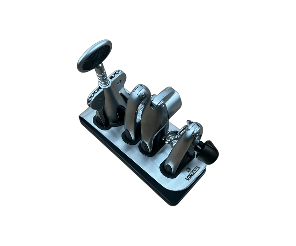Multi-tool kitchen set with metal stand