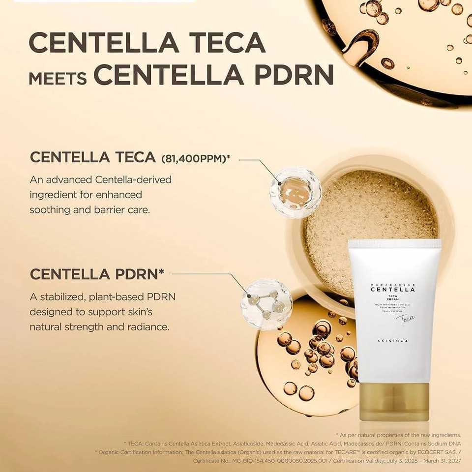 Skin 1004 centella teca cream