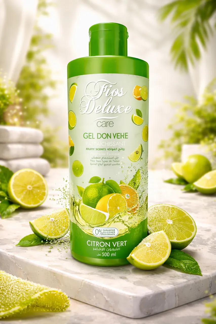 جل دوش الليمون الاخضر حجم 500مل