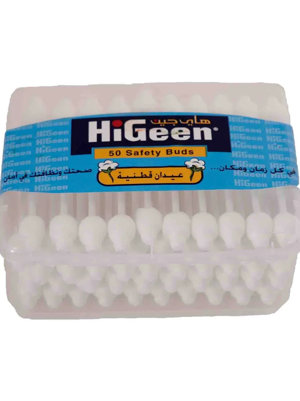 هاي جين عيدان قطنية سيفتي 50 عود