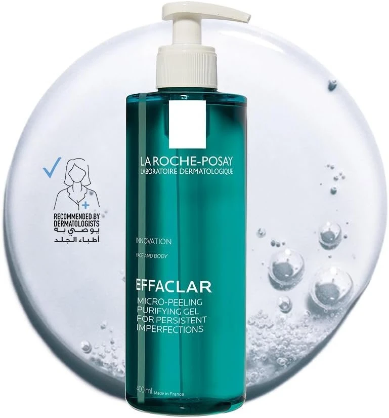 La Roche-Posay Effaclar Micropeeling Cleansing Gel with Salicylic Acid For Oily Skin 400 ml