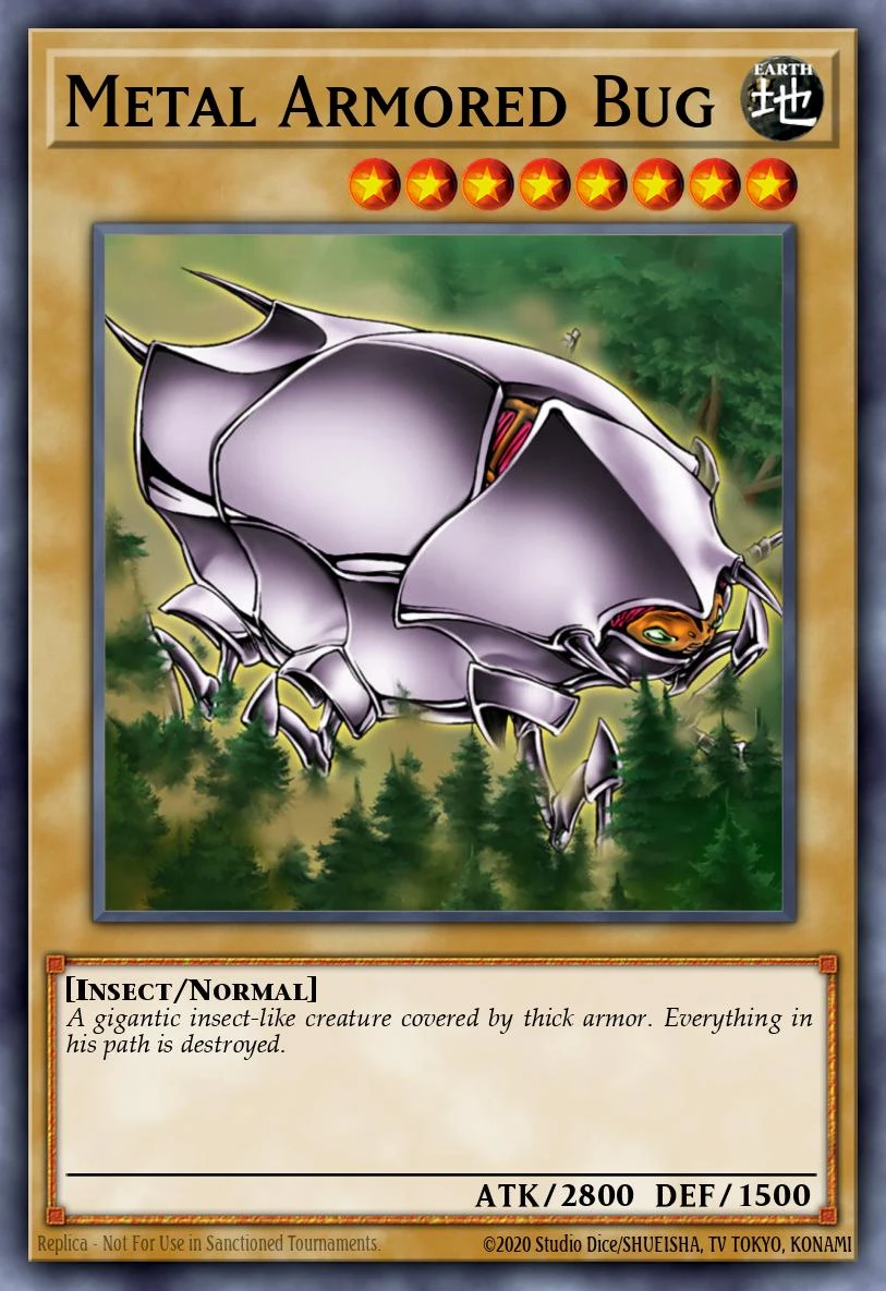 Metal Armored Bug - AST-005 - Common - 1st Edition