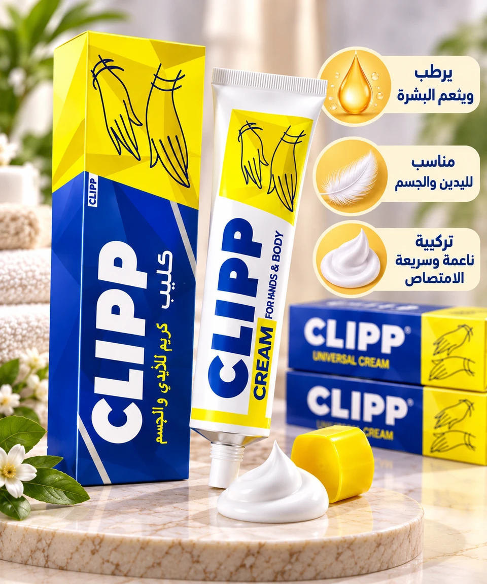 كريم كليب لليدين والجسم 🤍