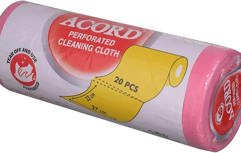 فوط تنظيف مثقبة من أكورد