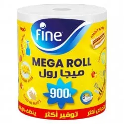 فاين ورق تنشيف طبقتين ميجا 900 غ