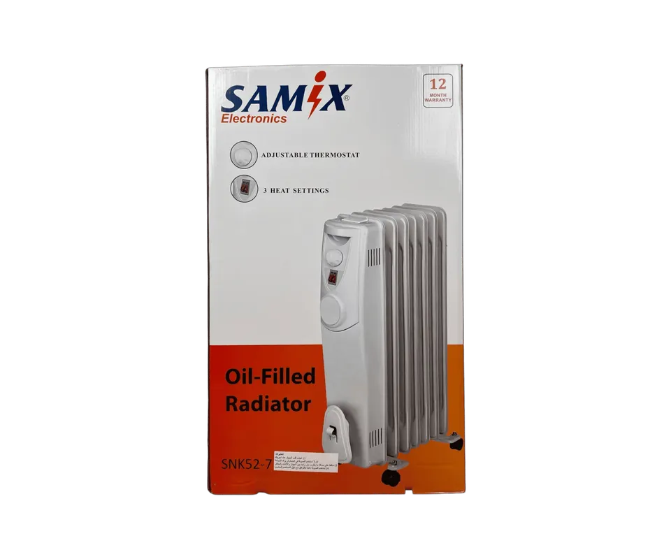 مدفأة زيتية 7 ريش ماركة SAMIX