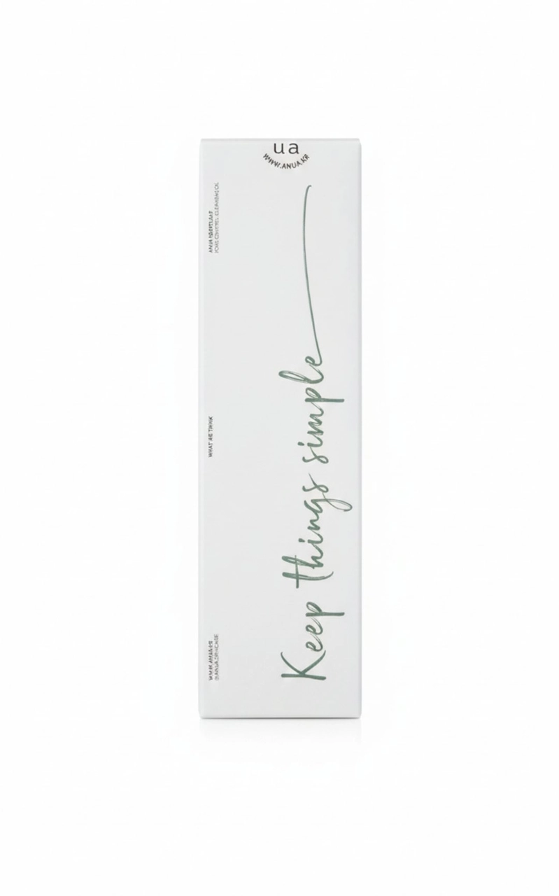 يبدو هذا أنجوا – زيت تنظيف المسامAnua Heartleaf Pore Control Cleansing Oil