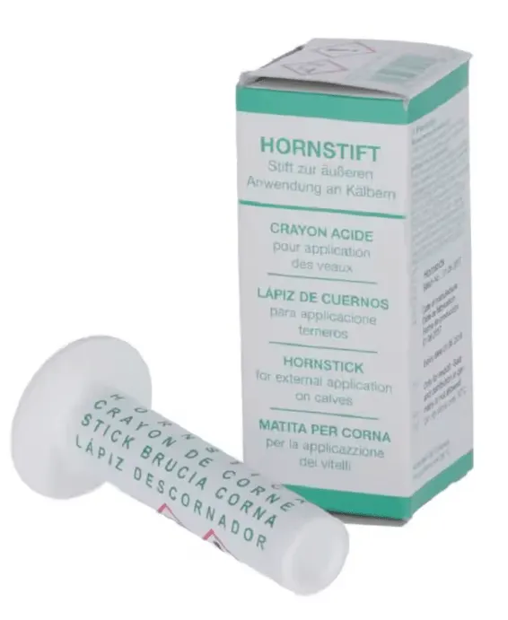 قلم القرون 10 غرام - قلم كاوي - لإزالة قرون العجول -هورنسبيك - 