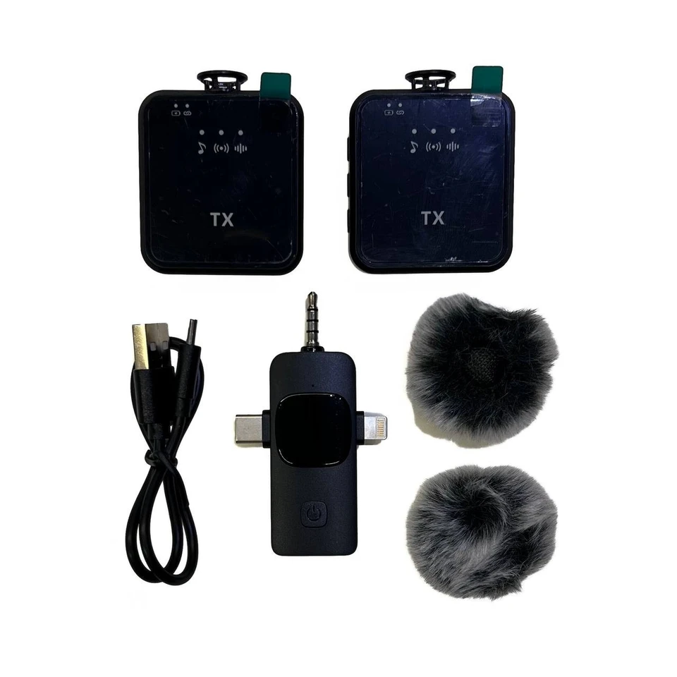 2 x Nucky Wireless Microphones, Model F11-2