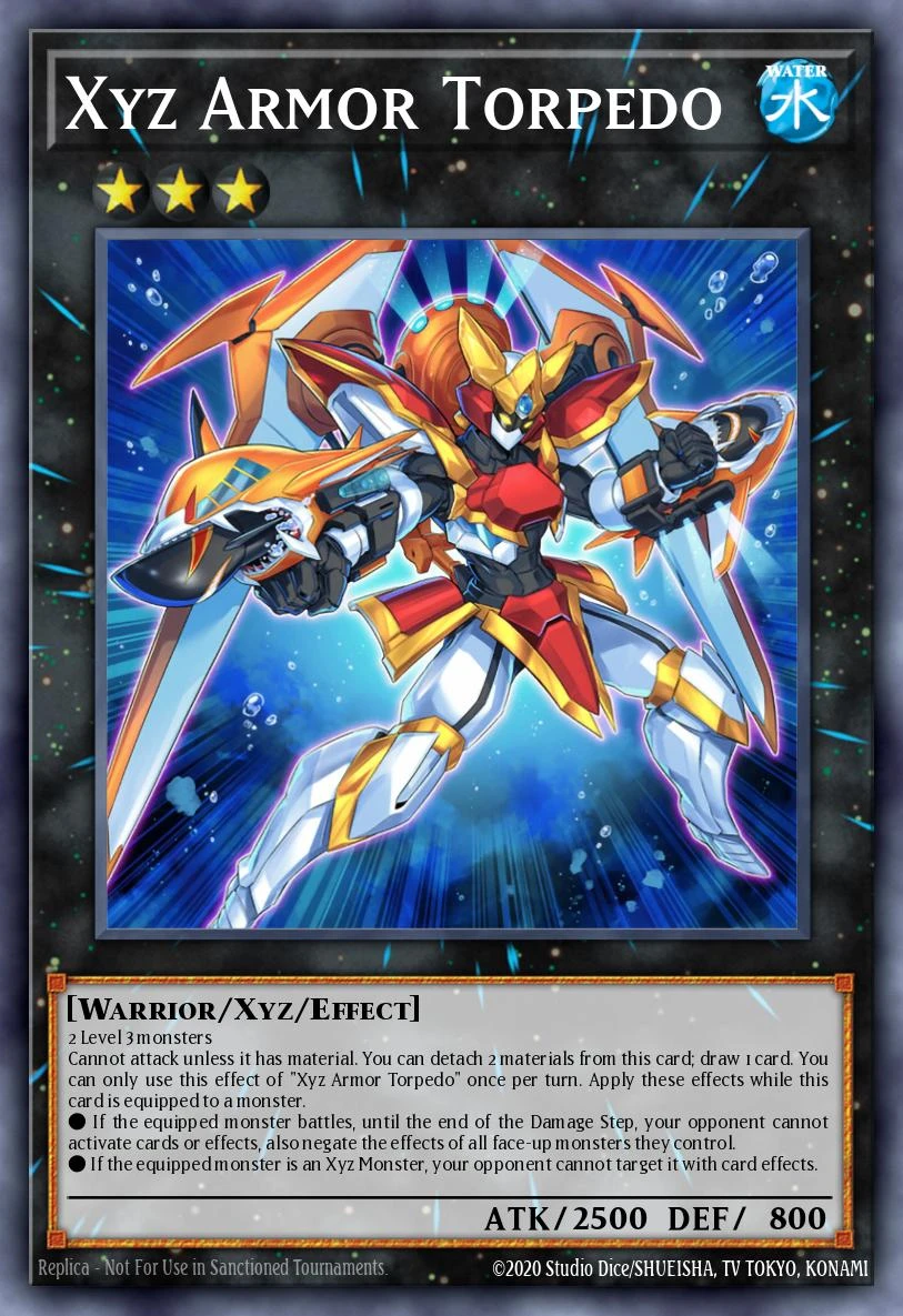 Xyz Armor Torpedo - AGOV-EN039 - Super Rare - 1st Edition