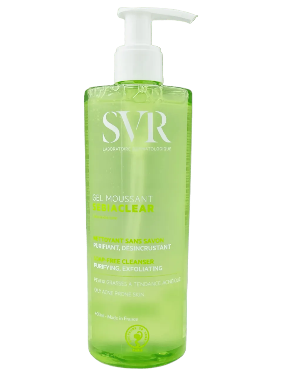 جێڵی پاککەرەوەی بێ سابوونی SVR Sebiaclear