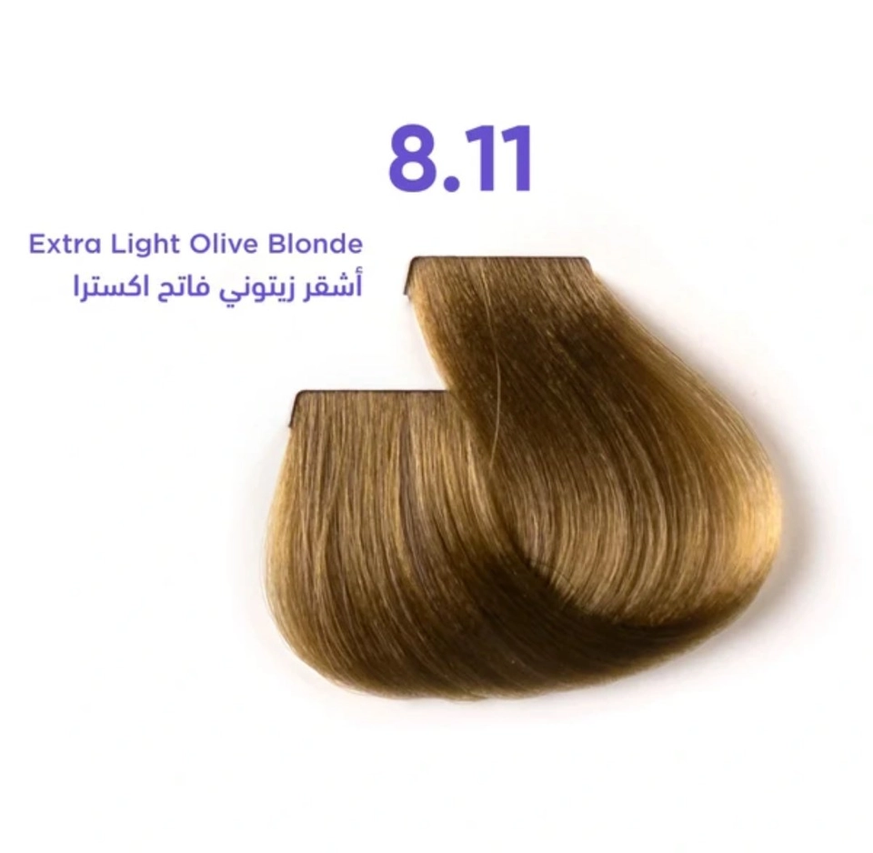 صبغة شعر ون بي أشقر زيتوني فاتح اكسترا 8.11