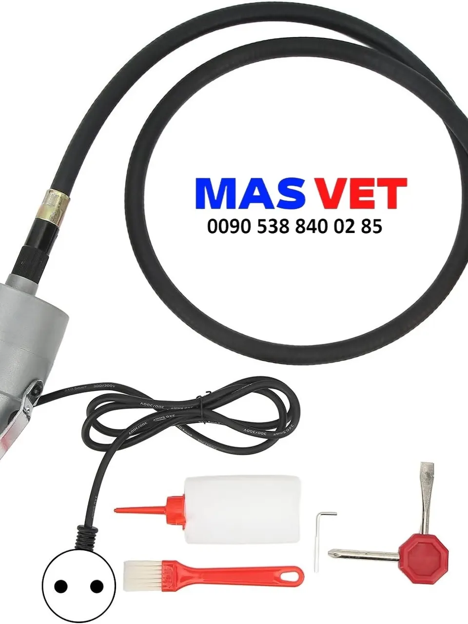 ماكينة قص صوف الأغنام الكهربائية المعلقة ذات السرعة القابلة للتعديل و ذات عمود مرن