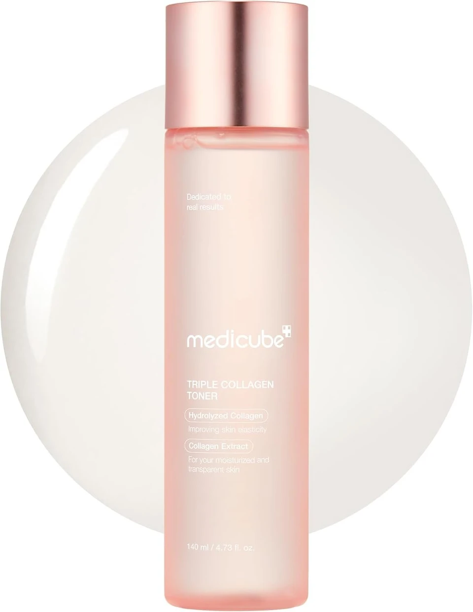 medicube Triple Collagen Toner - Hydrolyzed, Atelo, & Soluble Collagen for Deep Hydration & Plump Skin - Fast-Absorbing Formula for All-Day Suppleness