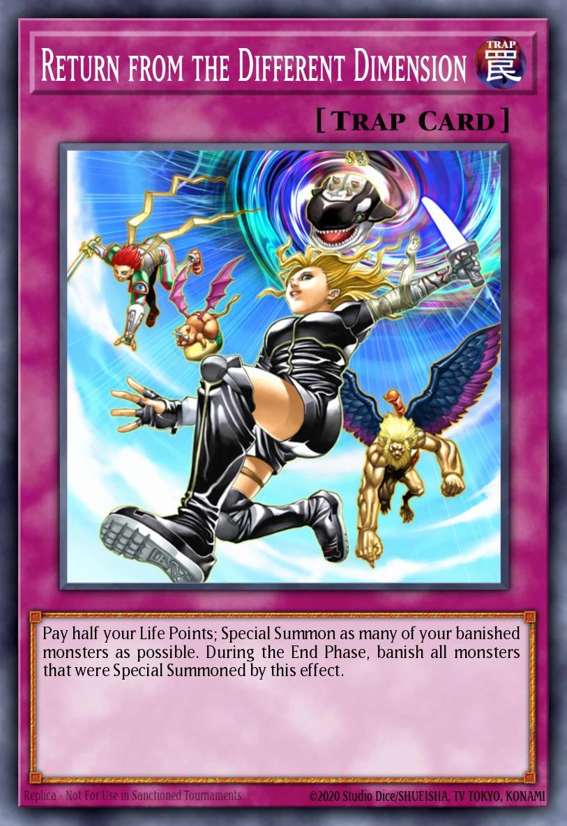 Return from the Different Dimension - EP1-EN008 - Common - 1st Edition