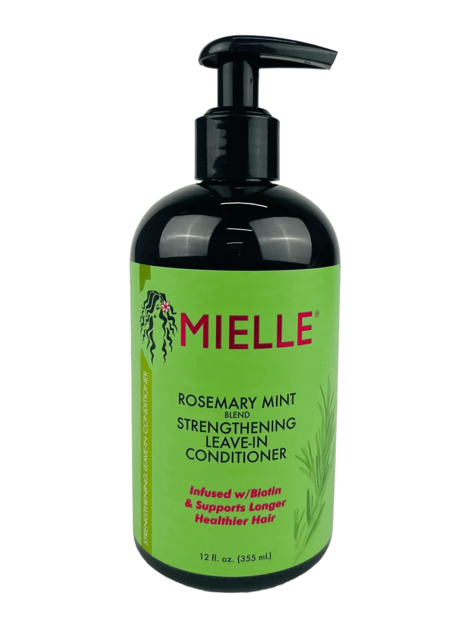کۆندیشنەری بەهێزکەری Mielle Leave-In ڕۆزماری و نەعنا