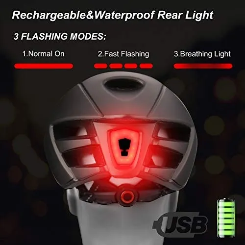 خوذة مع نظارة وضوء خلفى