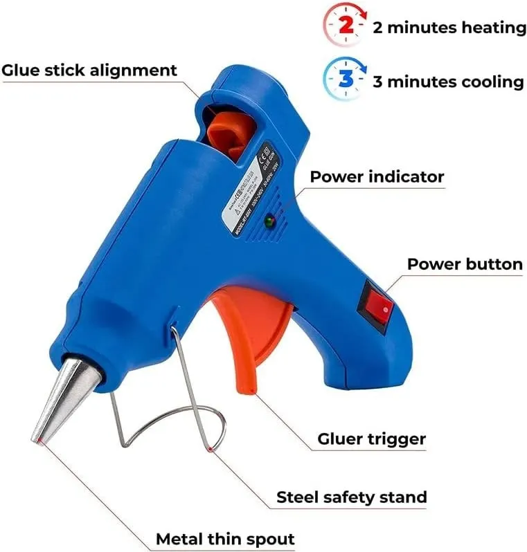 مسدس سيليكون Nianlite - 60 W 