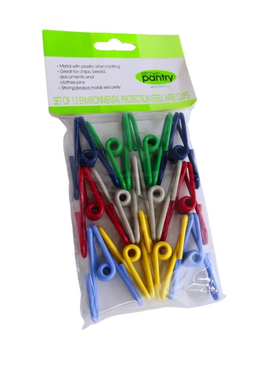 مشابك الغسيل المعدنية الملونة