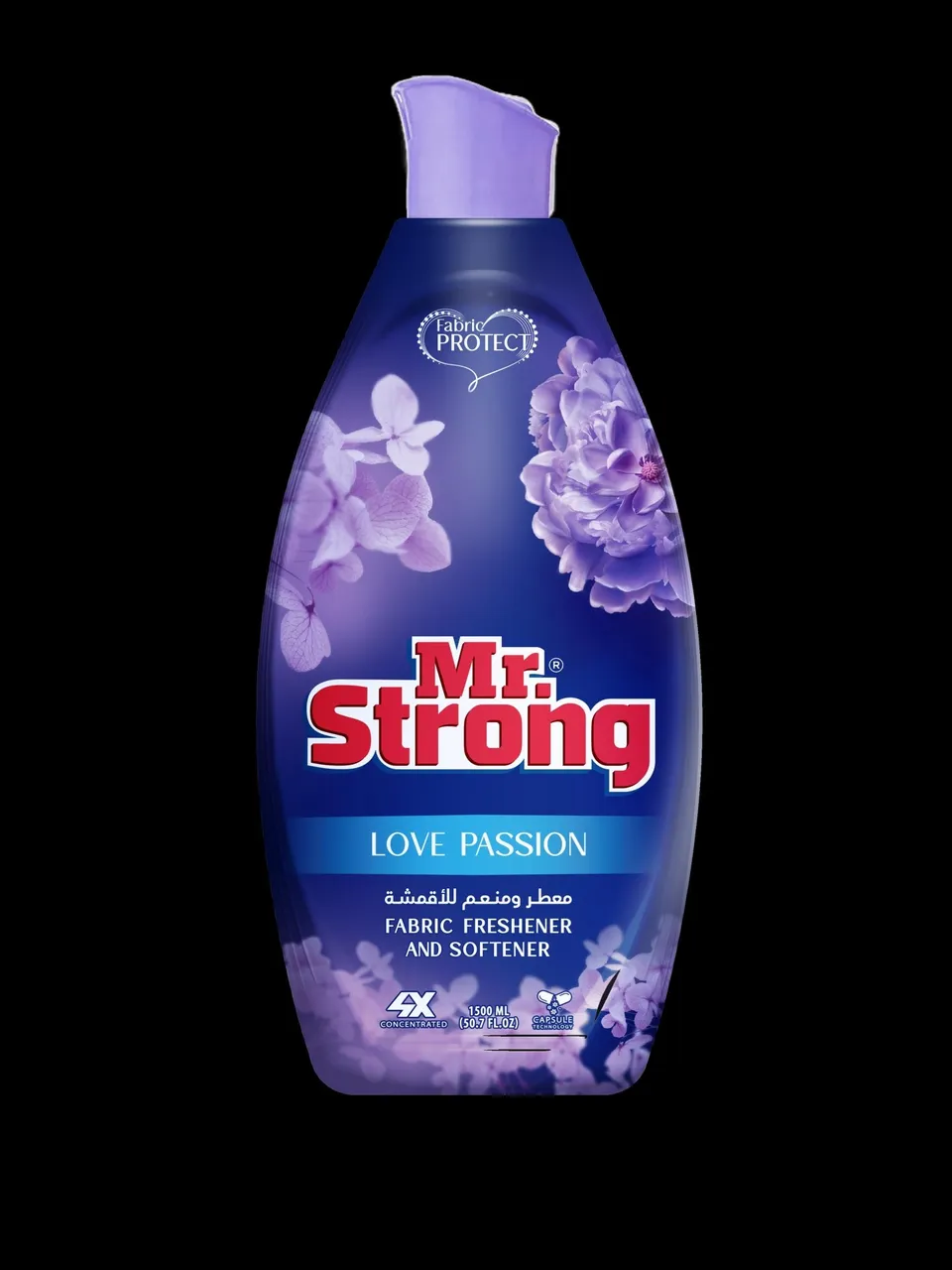 مستر سترونج منعم اقمشة 1.5 لتر لافندر