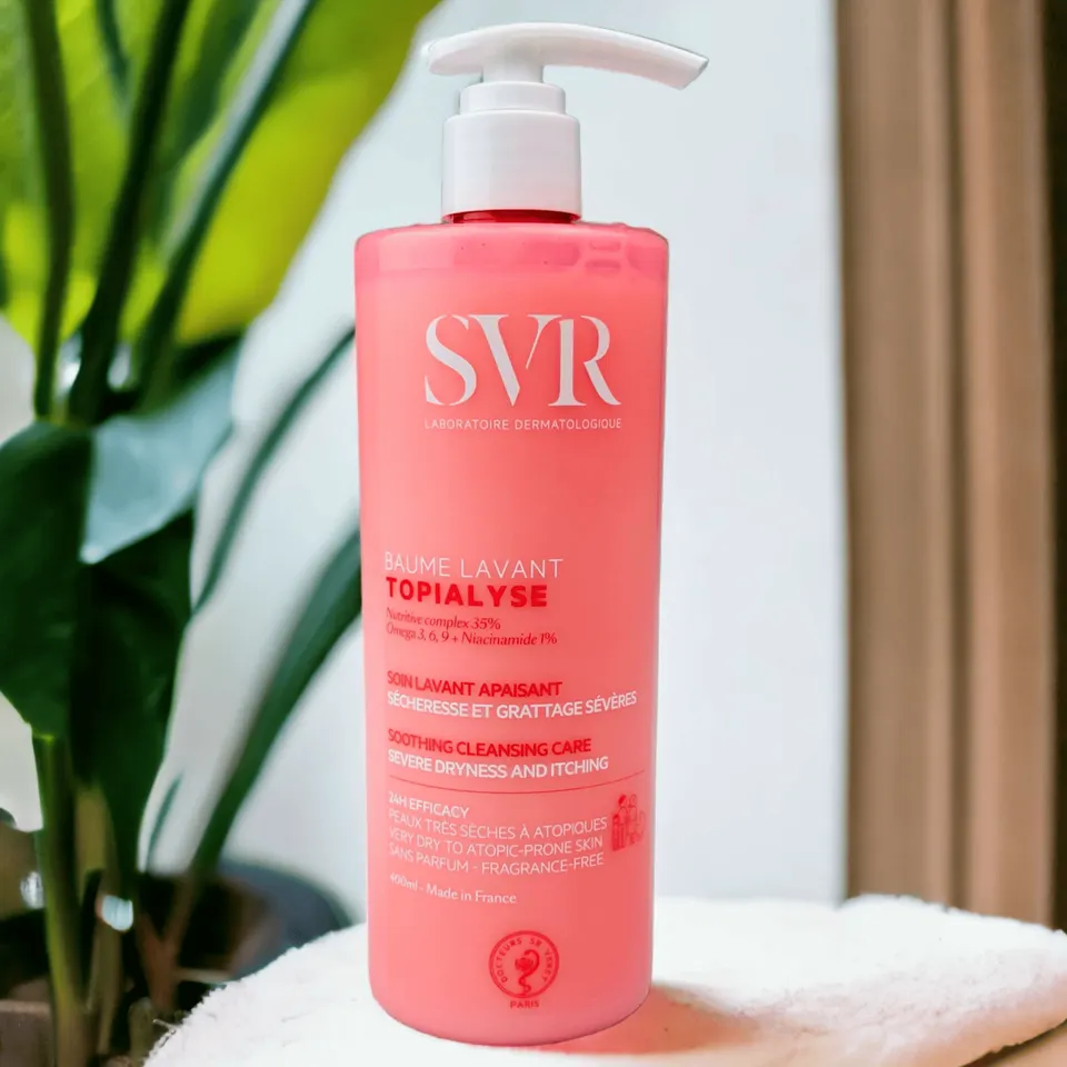 بلسم تنظيف للوجه والجسم من ماركة SVR