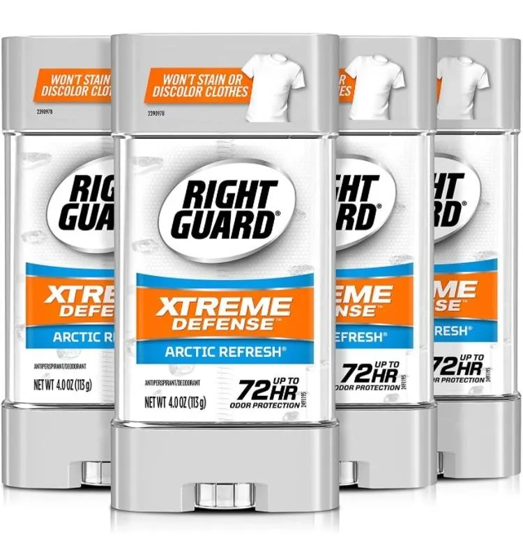 رايت قارد مزيل عرق جل شفاف