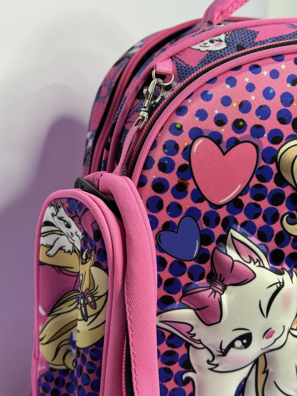 حقيبة ظهر مع محفظة غلوسي بيرد اصلي بنات