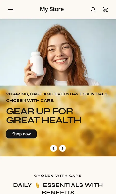 Hayat - Pharmacy & Health store template